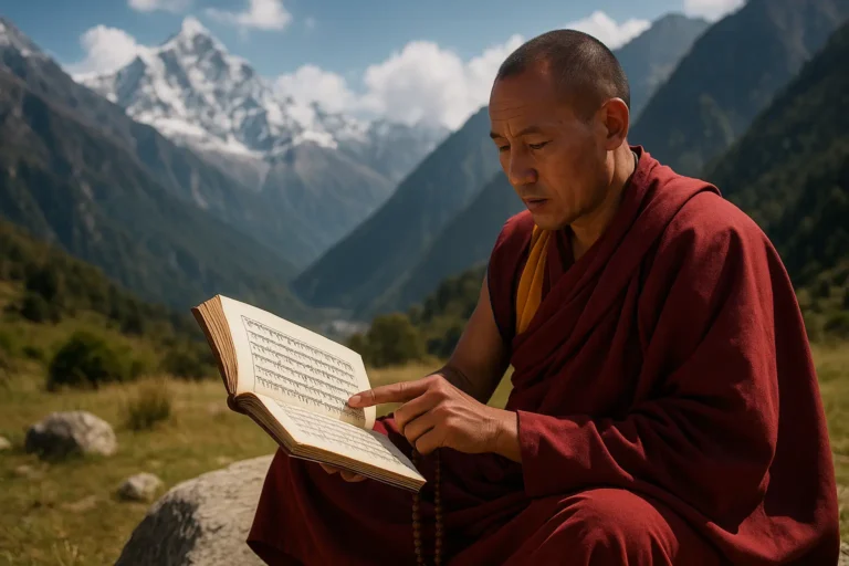 A filosofia por trás da gramática tibetana e o uso simbólico do verbo “existir”