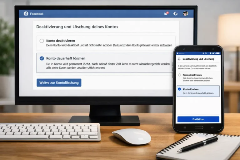 Facebook Account Löschen: Schritt-für-Schritt Anleitung